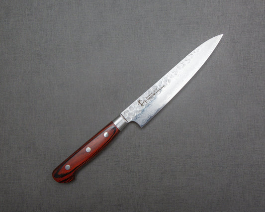 33 Layer Hammered Damascus Petty knife 120mmペテナイフ ダマスカス33層槌目